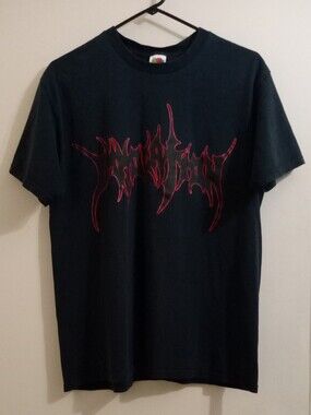VTG Immolation Logo Y2K T-shirt